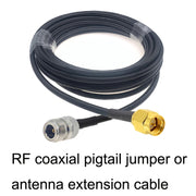 Cavo adattatore coassiale SMA maschio a N femmina RG58, SMA Male to N Female 0.5m, SMA Male to N Female 1m, SMA Male to N Female 1.5m, SMA Male to N Female 3m, SMA Male to N Female 5m, SMA Male to N Female 10m