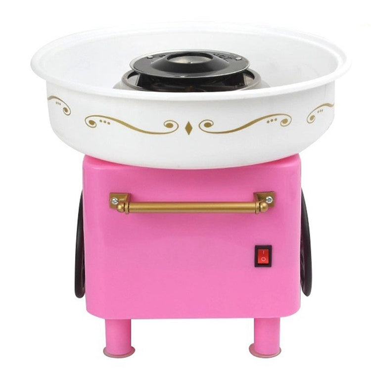 Mini macchina per zucchero filato con carrello retrò, U.S. Regulations 110 V, European Regulations 220 V, Australian Regulations 220 V, British Regulations 220 V, National Standard 220 V