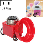 Mini macchina per zucchero filato con carrello retrò, U.S. Regulations 110 V, European Regulations 220 V, Australian Regulations 220 V, British Regulations 220 V, National Standard 220 V