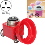 Mini macchina per zucchero filato con carrello retrò, U.S. Regulations 110 V, European Regulations 220 V, Australian Regulations 220 V, British Regulations 220 V, National Standard 220 V