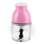 Tazza di miscelazione portatile Spremiagrumi elettrico per latte di soia Macchina da cucina multifunzione Tritacarne domestico, Plastic Cup, Glass Cup