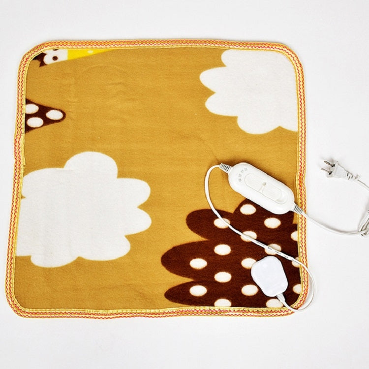 Tappetino riscaldante per animali Tappetino riscaldante Tappetino riscaldante invernale Tappeto Peluche Coperta elettrica Tappetino riscaldante per sedile, 45x45cm 220V CN Plug, 45x45cm 12V for Car