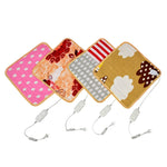 Tappetino riscaldante per animali Tappetino riscaldante Tappetino riscaldante invernale Tappeto Peluche Coperta elettrica Tappetino riscaldante per sedile, 45x45cm 220V CN Plug, 45x45cm 12V for Car