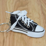 Ciondolo portachiavi sneaker con mini scarpe di tela da 2 pezzi
