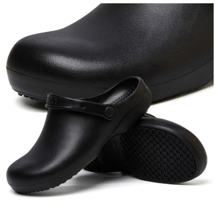 Scarpe da cuoco da cucina Servizio di ristorazione Pantofole antiscivolo resistenti all'acqua e all'olio, 36, 37, 38, 39, 40, 41, 42, 43, 44