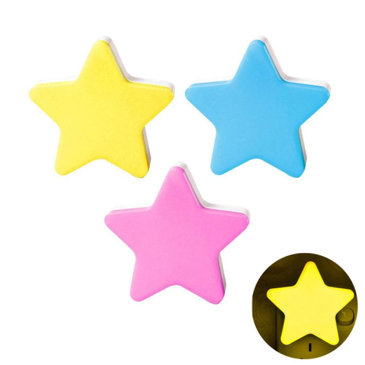 Luce notturna a LED Mini Star con controllo del sensore di luce,, EU Plug, US Plug