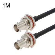 Cavo adattatore coassiale BNC femmina a BNC femmina RG58, BNC Female To BNC Female With Waterproof Circle 0.5m, BNC Female To BNC Female With Waterproof Circle 1m, BNC Female To BNC Female With Waterproof Circle 1.5m                                    ...