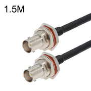 Cavo adattatore coassiale BNC femmina a BNC femmina RG58, BNC Female To BNC Female With Waterproof Circle 0.5m, BNC Female To BNC Female With Waterproof Circle 1m, BNC Female To BNC Female With Waterproof Circle 1.5m                                    ...