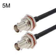Cavo adattatore coassiale BNC femmina a BNC femmina RG58, BNC Female To BNC Female With Waterproof Circle 0.5m, BNC Female To BNC Female With Waterproof Circle 1m, BNC Female To BNC Female With Waterproof Circle 1.5m                                    ...