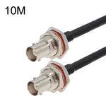 Cavo adattatore coassiale BNC femmina a BNC femmina RG58, BNC Female To BNC Female With Waterproof Circle 0.5m, BNC Female To BNC Female With Waterproof Circle 1m, BNC Female To BNC Female With Waterproof Circle 1.5m                                    ...