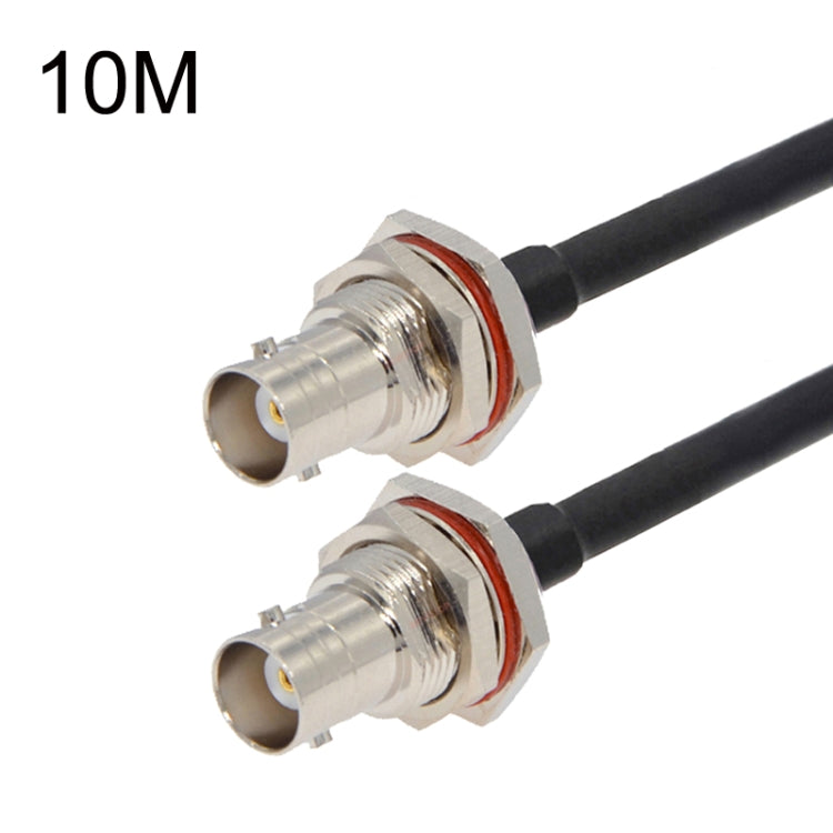 Cavo adattatore coassiale BNC femmina a BNC femmina RG58, BNC Female To BNC Female With Waterproof Circle 0.5m, BNC Female To BNC Female With Waterproof Circle 1m, BNC Female To BNC Female With Waterproof Circle 1.5m                                    ...