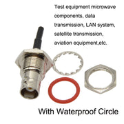 Cavo adattatore coassiale BNC femmina con cerchio impermeabile a BNC maschio RG58, BNC Female With Waterproof Circle To BNC Male 0.5m, BNC Female With Waterproof Circle To BNC Male 1m, BNC Female With Waterproof Circle To BNC Male 1.5m                 ...