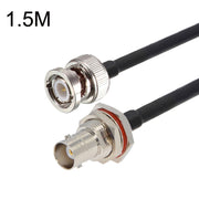 Cavo adattatore coassiale BNC femmina con cerchio impermeabile a BNC maschio RG58, BNC Female With Waterproof Circle To BNC Male 0.5m, BNC Female With Waterproof Circle To BNC Male 1m, BNC Female With Waterproof Circle To BNC Male 1.5m                 ...