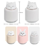Umidificatore per animali domestici leggero Lampada da comodino per la casa con luce notturna USB Lampada a risparmio energetico silenziosa per il sonno