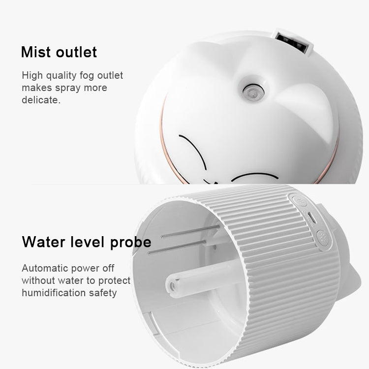Umidificatore per animali domestici leggero Lampada da comodino per la casa con luce notturna USB Lampada a risparmio energetico silenziosa per il sonno