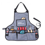PENGGONG Grembiule da giardinaggio in tela impermeabile Borsa per attrezzi per elettricista Organizzatore di attrezzi per kit di attrezzi, Grey, ArmyGreen, Blue, Black