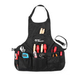PENGGONG Grembiule da giardinaggio in tela impermeabile Borsa per attrezzi per elettricista Organizzatore di attrezzi per kit di attrezzi, Grey, ArmyGreen, Blue, Black