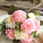 Fiore artificiale Palla Crisantemo Decorazione domestica Bouquet da sposa Fiore Pianta Fiore finto