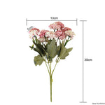 Fiore artificiale Palla Crisantemo Decorazione domestica Bouquet da sposa Fiore Pianta Fiore finto