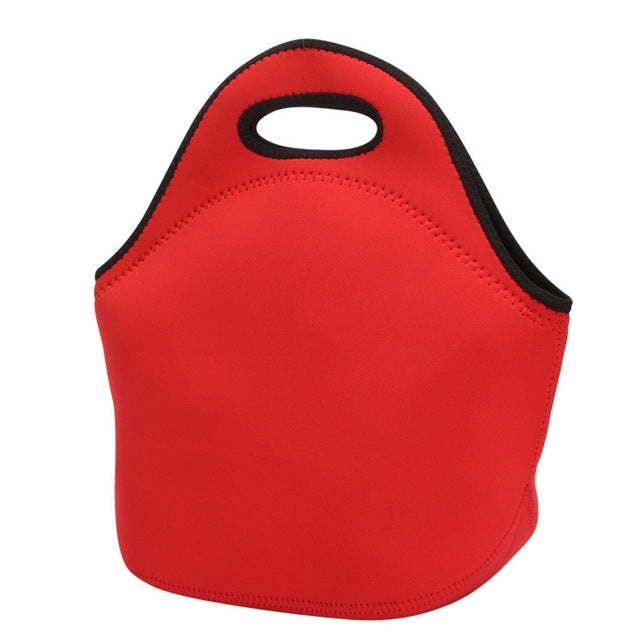 Borsa da pranzo portatile in neoprene per immersione con cerniera