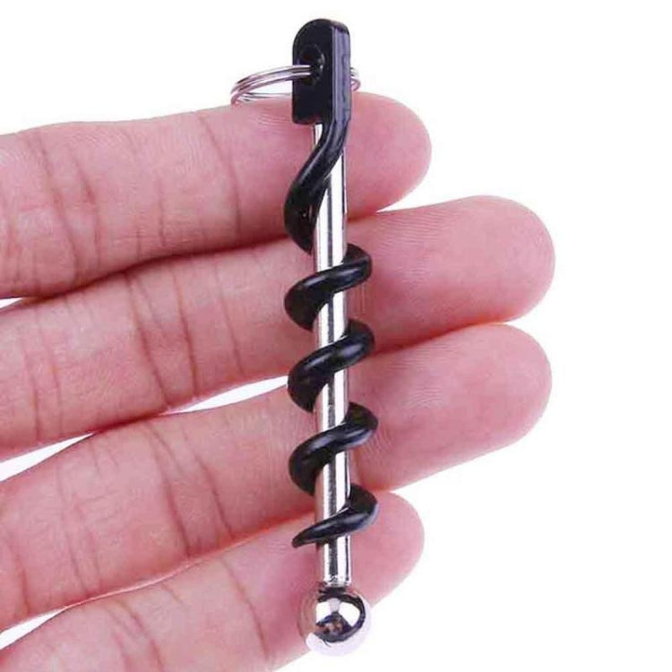 Strumento per vino rosso tascabile cavatappi creativo da 2 pezzi, Key Ring