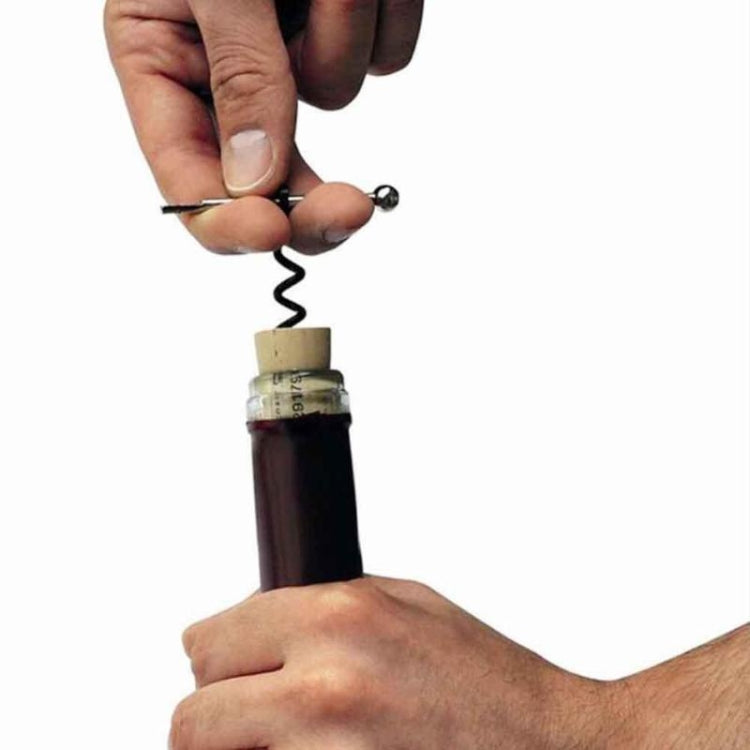 Strumento per vino rosso tascabile cavatappi creativo da 2 pezzi, Key Ring