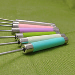 Frullino per le uova rotante con pressa per agitazione semiautomatica in acciaio inossidabile, consegna di colori casuali, Egg Beater