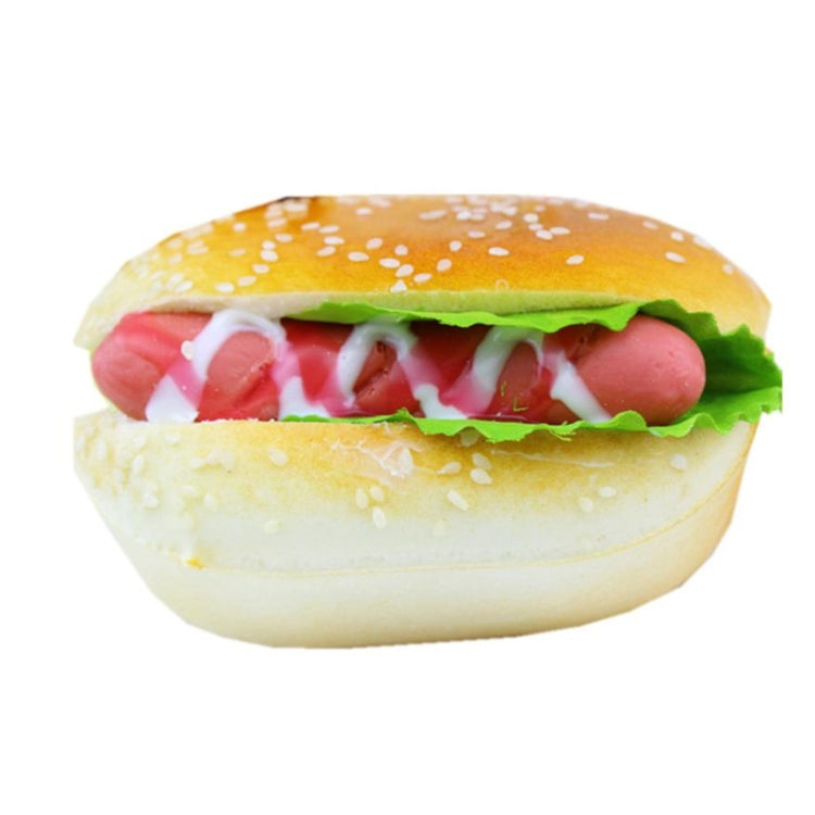 Simpatico hamburger Squishy Crema a lenta lievitazione Profumato Giocattoli di decompressione Decorazione Spremere Giocattolo per bambini, Cute Hamburger