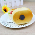 Simpatico hamburger Squishy Crema a lenta lievitazione Profumato Giocattoli di decompressione Decorazione Spremere Giocattolo per bambini, Cute Hamburger