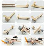 Modello aereo taxi elettrico giocattolo didattico 19x15x8cm