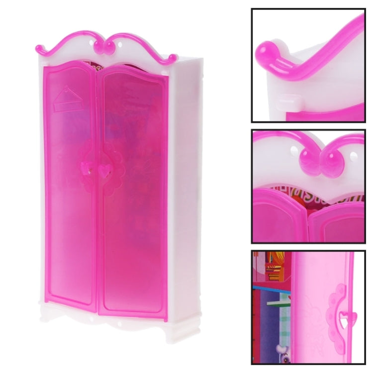Principessa Mobili Armadio Barbie Bambole Giocattoli Casa delle bambole Armadio Giocattoli Accessori, Closet Toys Accessories