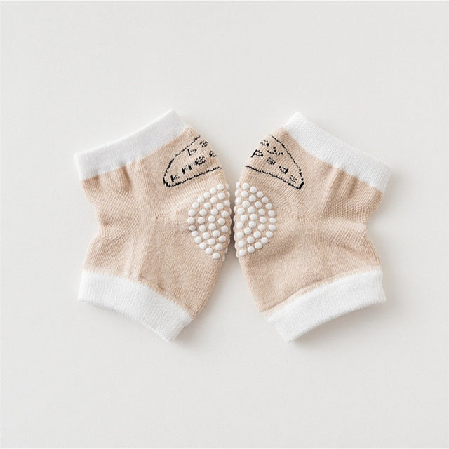 Ginocchiera in cotone antiscivolo per bambino Ginocchiere per gattonare per bambini