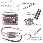 Batteria al piombo versione 12V Display digitale Controllo penna per saldatrice a punti batteria fai-da-te, Main Board, Lead-Acid Battery Version 6 Square Pen, Lead-Acid Battery Version 6 Square Pen With Case, Lead-Acid Battery Version 10 Square Pen   ...