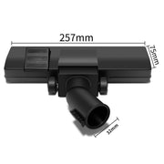 32 mm per accessori per aspirapolvere Midea Spazzola per pavimenti, 32mm Black