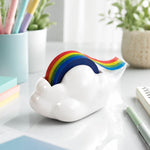 Taglierina in gomma per sedile con nastro arcobaleno Creative Cloud, Rainbow Tape