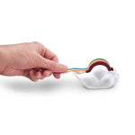 Taglierina in gomma per sedile con nastro arcobaleno Creative Cloud, Rainbow Tape