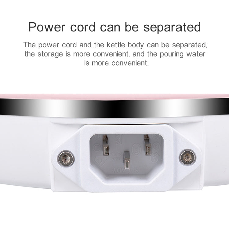Bollitore elettrico da campeggio da viaggio intelligente a temperatura costante pieghevole portatile in silicone, US Plug, EU Plug, UK Plug