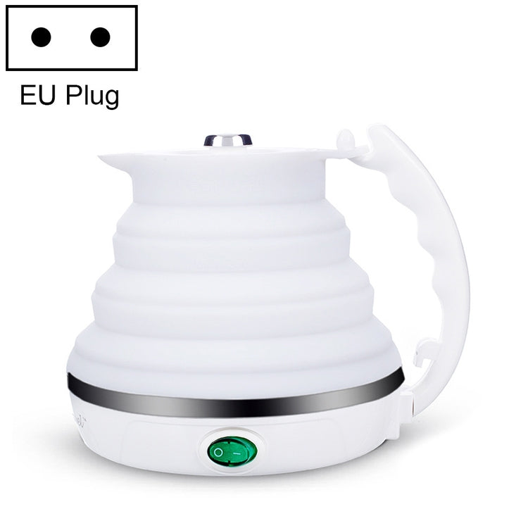 Bollitore elettrico da campeggio da viaggio intelligente a temperatura costante pieghevole portatile in silicone, US Plug, EU Plug, UK Plug