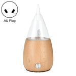 Umidificatore d'aria per aromaterapia in legno e vetro con diffusore senza acqua, AU Plug, UK Plug, US Plug, EU Plug