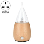 Umidificatore d'aria per aromaterapia in legno e vetro con diffusore senza acqua, AU Plug, UK Plug, US Plug, EU Plug