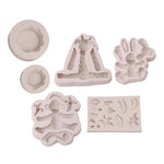 Stampi per biscotti per torta fondente in silicone a forma di animale 3D da 2 pezzi, 3D Animal Shape(Lion), 3D Animal Shape(Giraffe), 3D Animal Shape(Rabbit), 3D Animal Shape(Monkey)