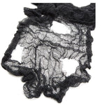 Decorazioni horror di Halloween Garza Oggetti di scena per la scena della casa stregata, Tablecloth, Blood Hand Printed Gauze, Black Hole Cloth, Thick Yarn Curtain, Thin Yarn Curtain