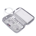 BUBM Caricabatterie digitale Cavo dati USB Custodia per organizzatore Custodia da viaggio per auricolare Cavo di alimentazione