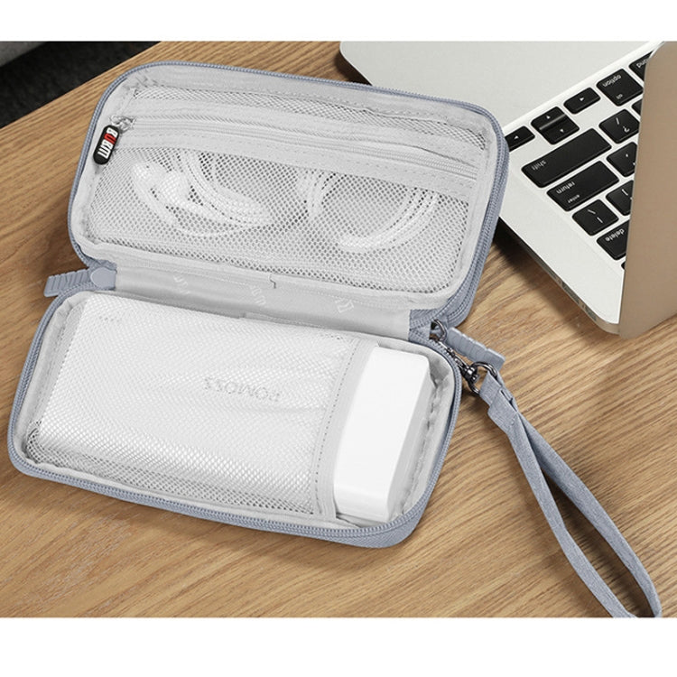 BUBM Caricabatterie digitale Cavo dati USB Custodia per organizzatore Custodia da viaggio per auricolare Cavo di alimentazione