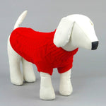 Vestiti per cani orsacchiotto in maglione per cani in tinta unita ad alta elasticità, XL, XXL