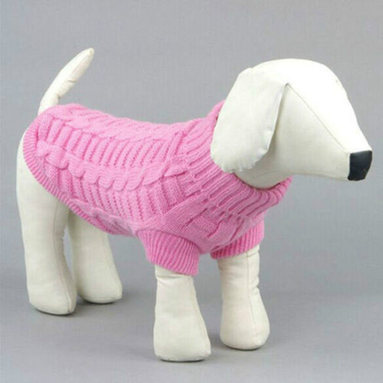 Vestiti per cani orsacchiotto in maglione per cani in tinta unita ad alta elasticità, XL, XXL