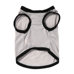 2 pezzi di vestiti per animali domestici, cani e gatti, gilet sottile e carino primaverile ed estivo, XS, S, M, L, XL