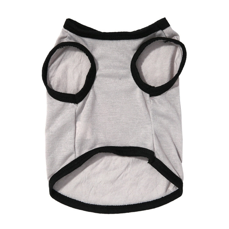 2 pezzi di vestiti per animali domestici, cani e gatti, gilet sottile e carino primaverile ed estivo, XS, S, M, L, XL