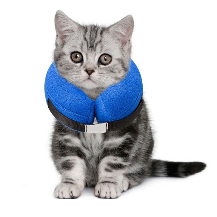 Collare per animali domestici gonfiabile Collare protettivo caldo per la cura delle ferite, S, M, L
