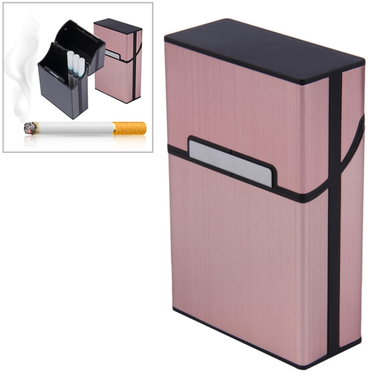 Portasigarette in alluminio per sigari, porta tabacco, scatola tascabile, contenitore per fumatori